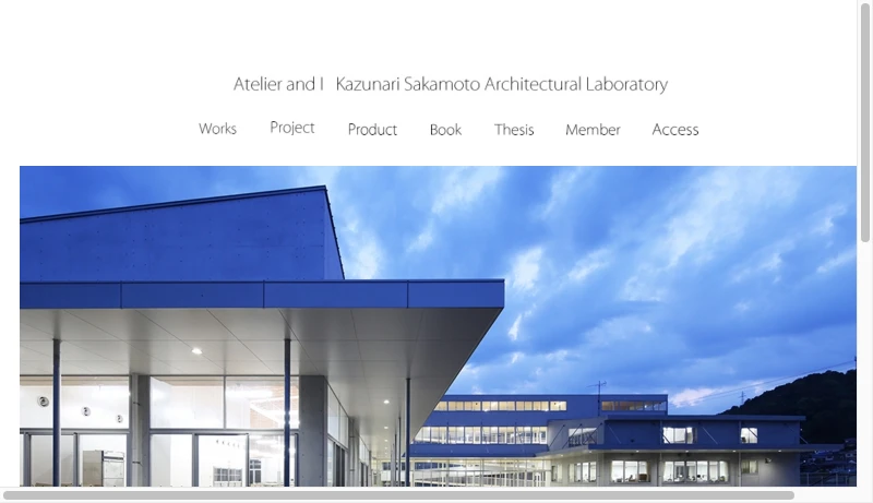 坂本一成 - アトリエ・アンド・アイ　坂本一成研究室