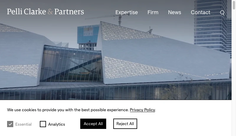 シーザーペリ - Pelli Clarke & Partners