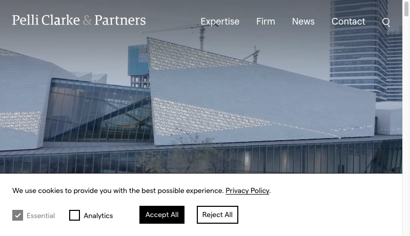 シーザーペリ アンド アソシエーツ - Pelli Clarke & Partners