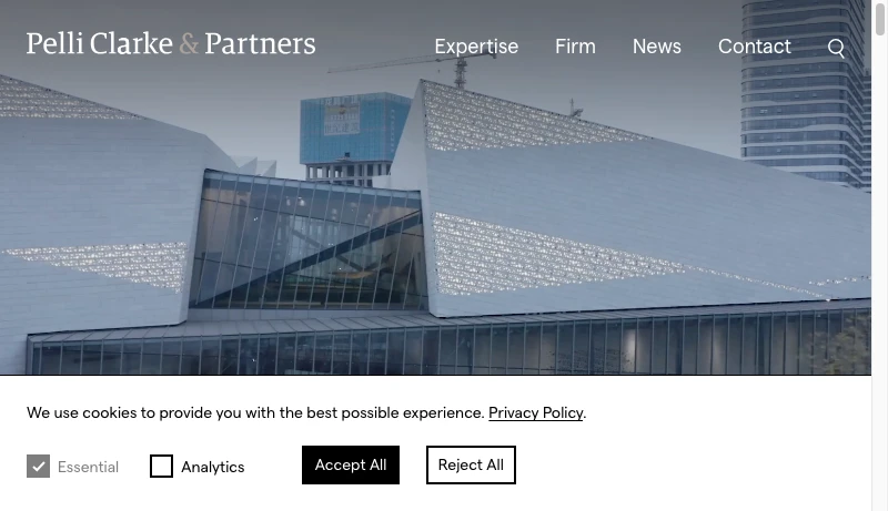 シーザーペリ - Pelli Clarke & Partners