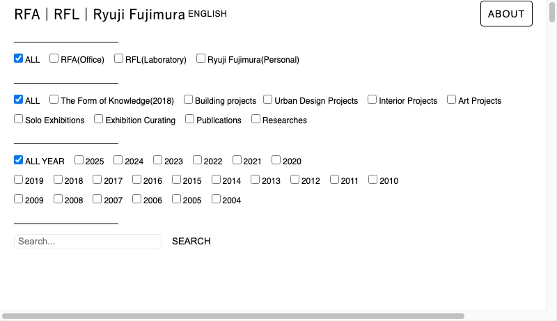 藤村龍至建築設計事務所 - RFA | RFL | Ryuji Fujimura |