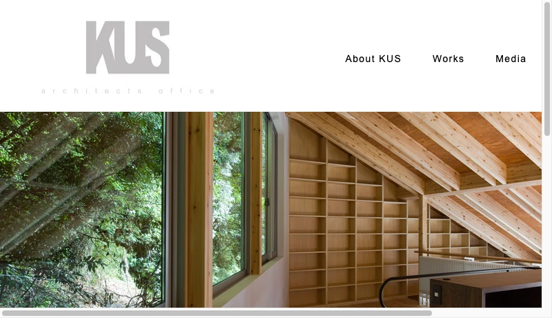 小杉栄次郎＋内海彩／KUS - Home｜KUS