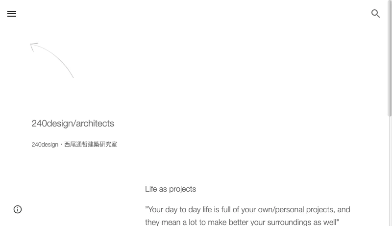 西尾通哲建築研究室 - top