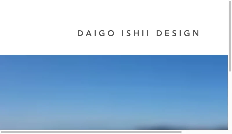 石井大五 - home | daigoishiidesign