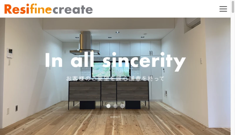 レジファインクリエイト - TOP | 埼玉県さいたま市の新築・リフォーム工事【株式会社 レジファインクリエイト】