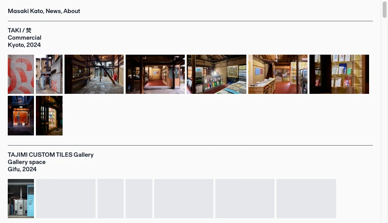 加藤正基 - Masaki Kato | Works