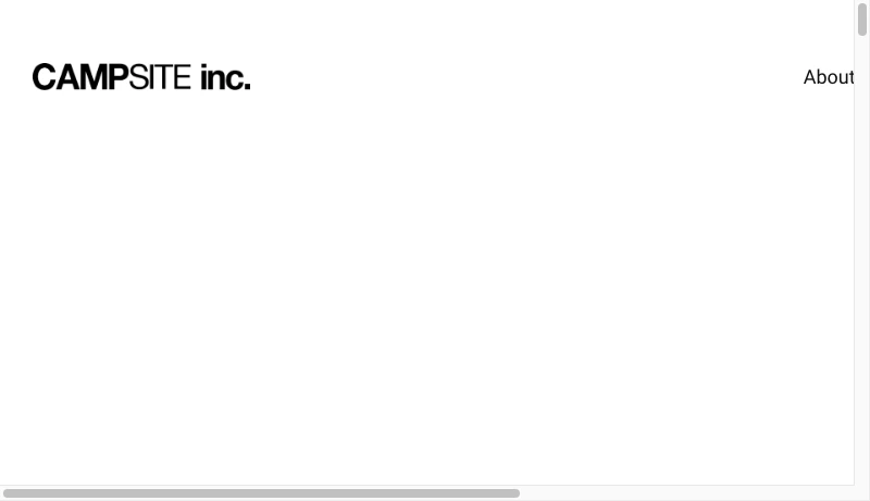 CAMPSITE INC. - CAMPSITE inc.