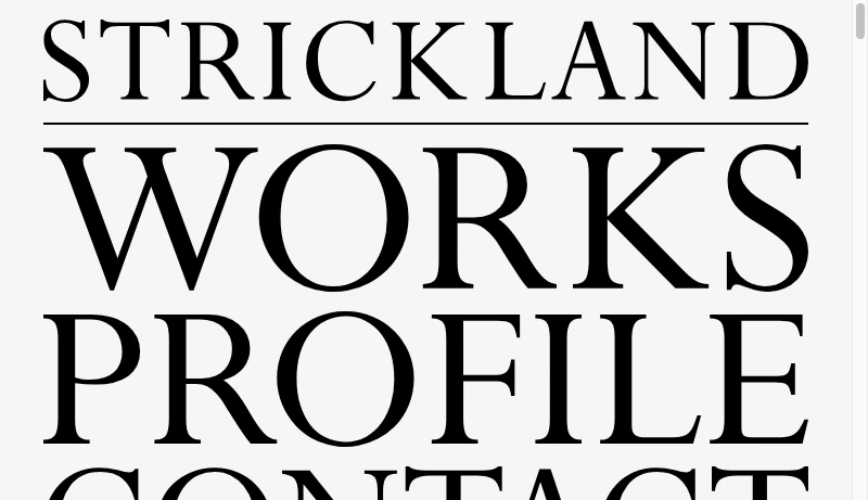 STRICKLAND - STRICKLAND